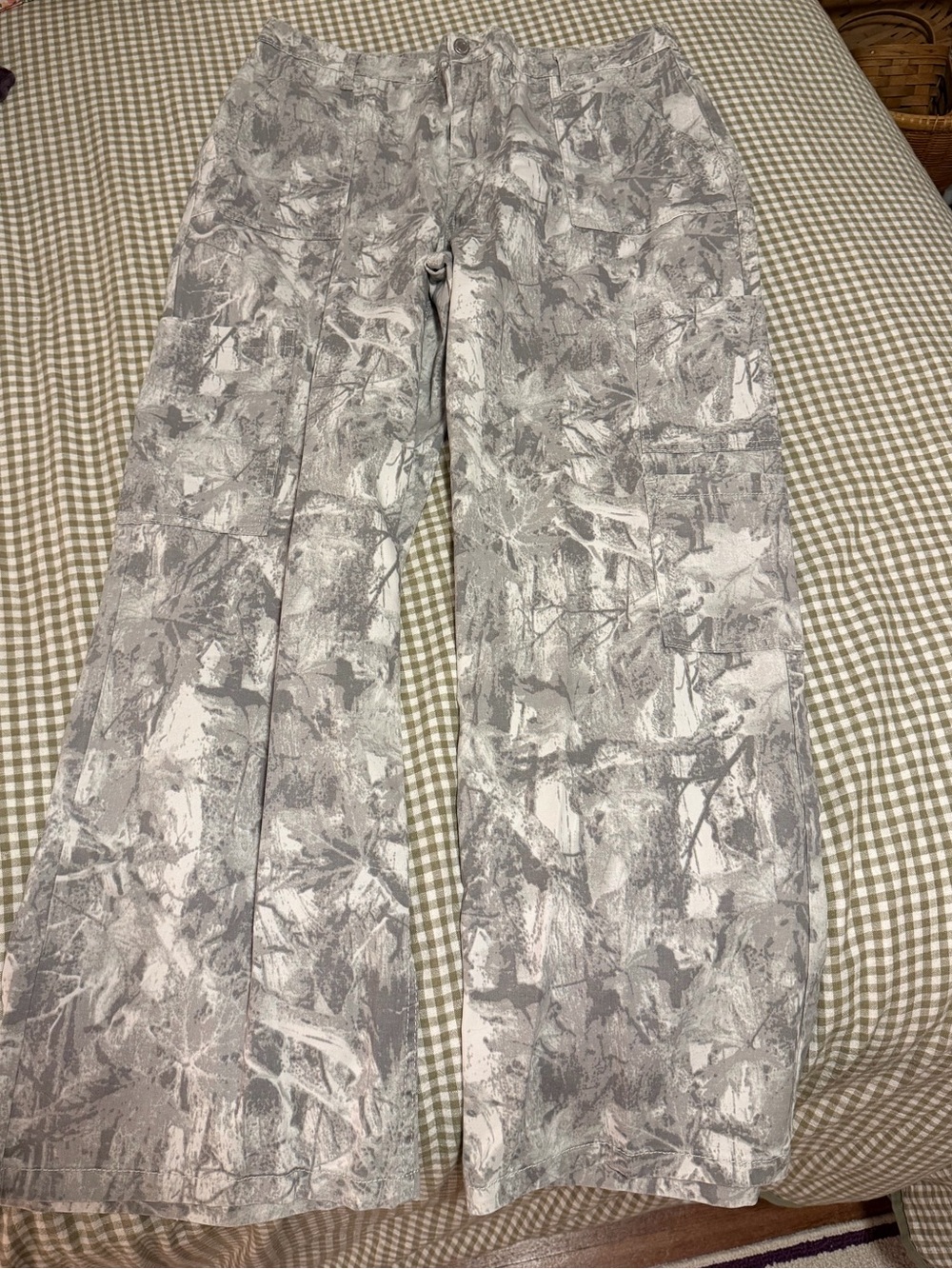 No Boundaries Camo Cargo Wide Leg Pants